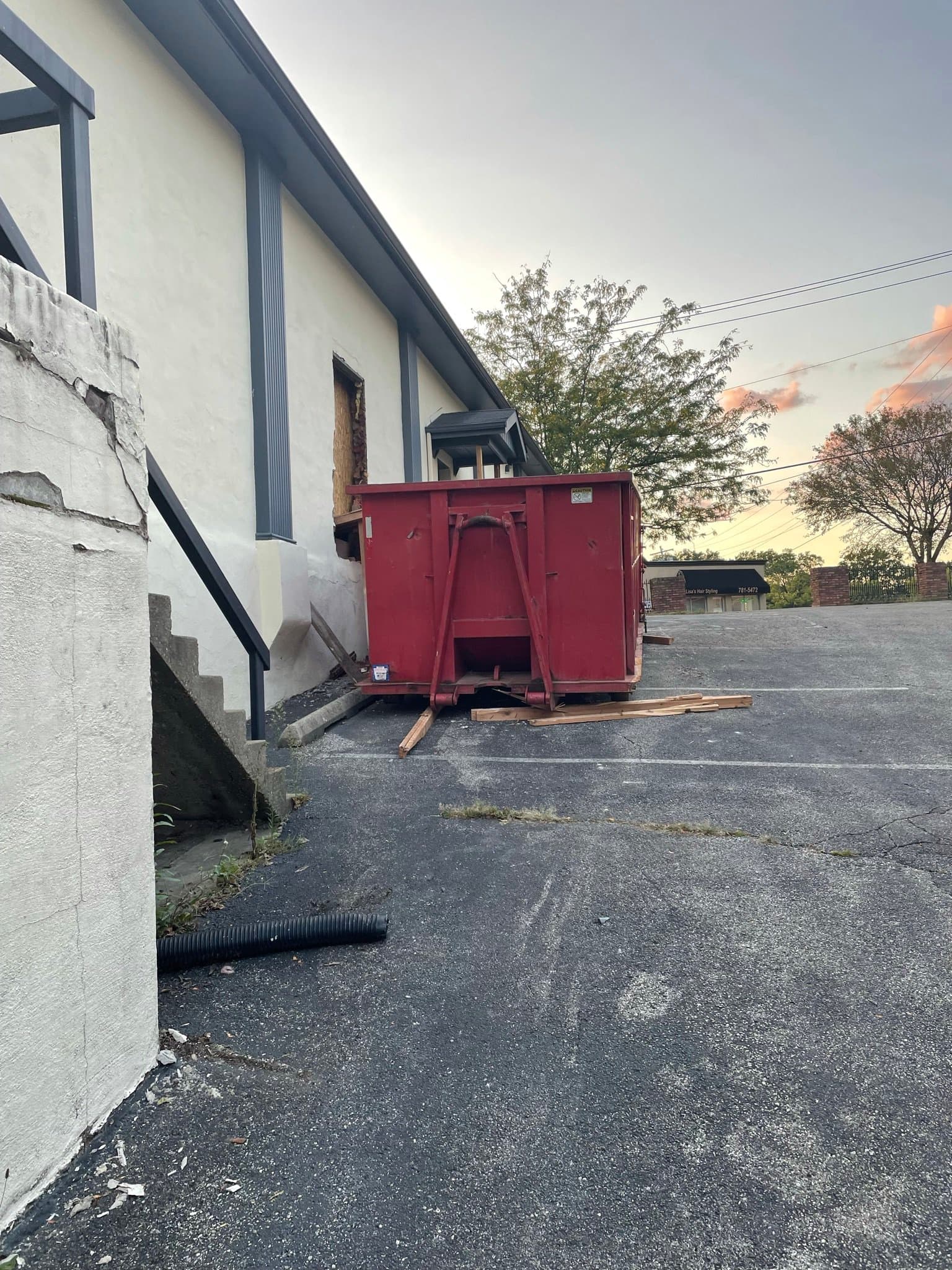 15 yard roll-off container